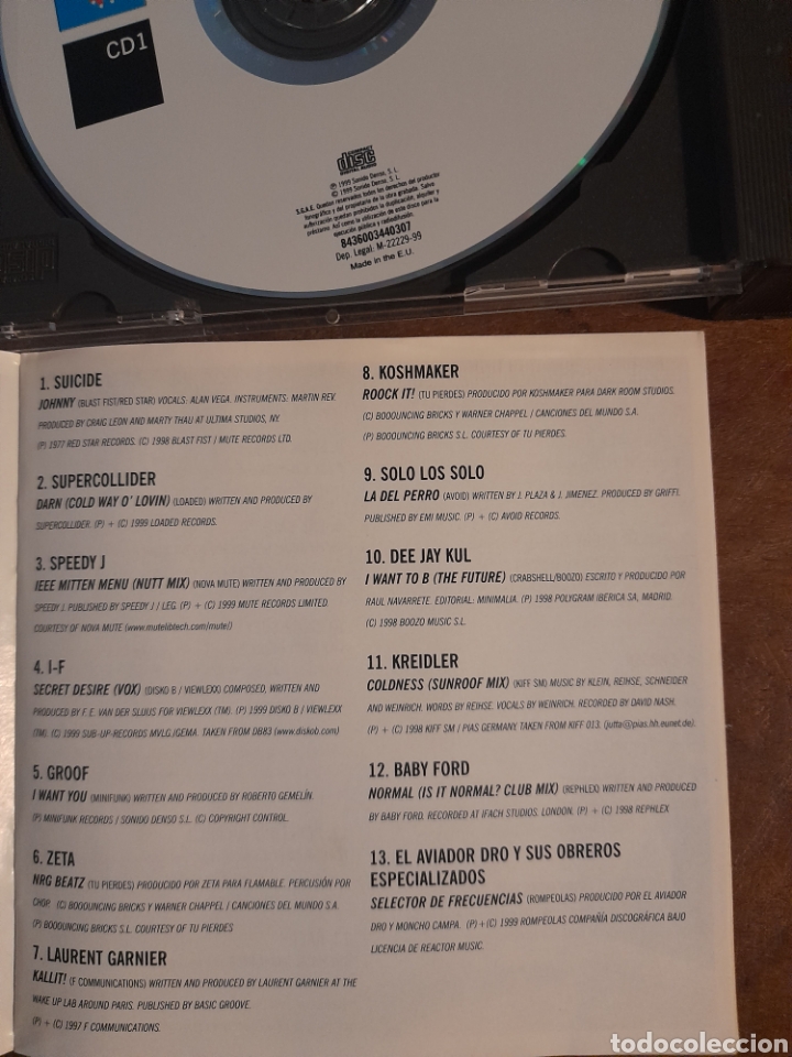 CDs de m&uacute;sica: SONAR 99 - Foto 2