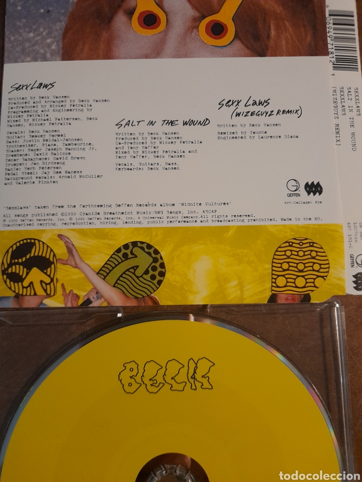CDs de m&uacute;sica: BECK SEXXLAWS - Foto 2