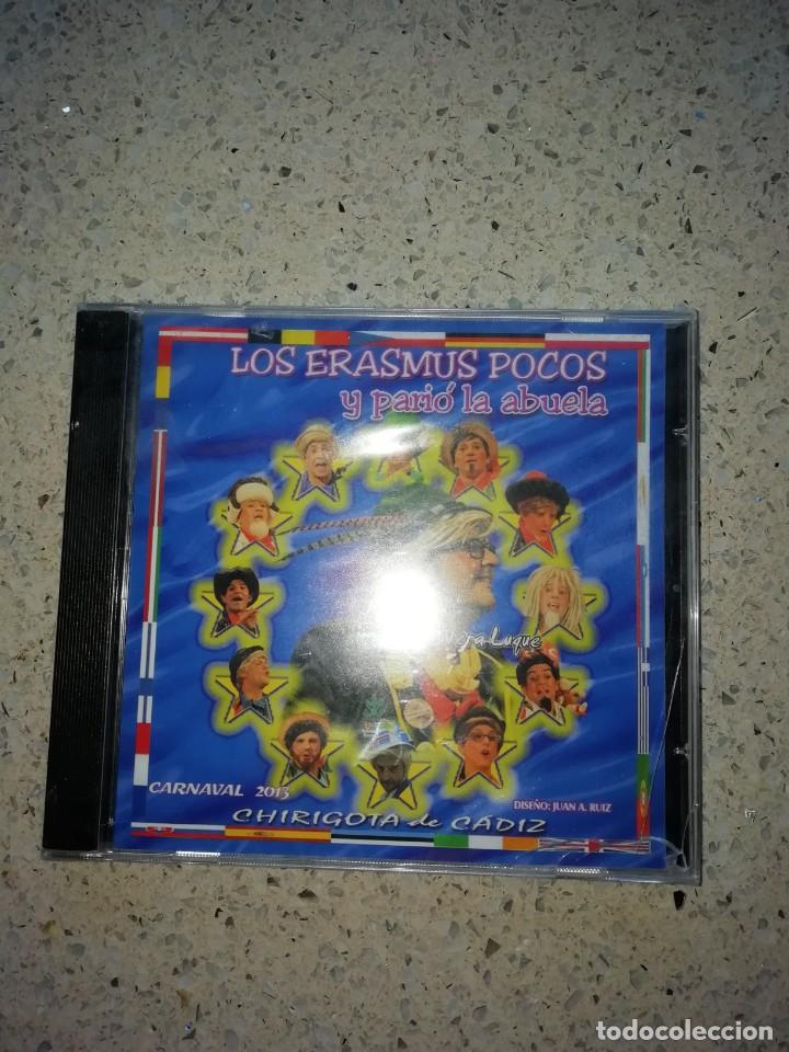 CDs de M&uacute;sica: Carnaval de C&aacute;diz CD chirigota los Erasmus pocos y pari&oacute; la abuela nuevo con precinto vera luque