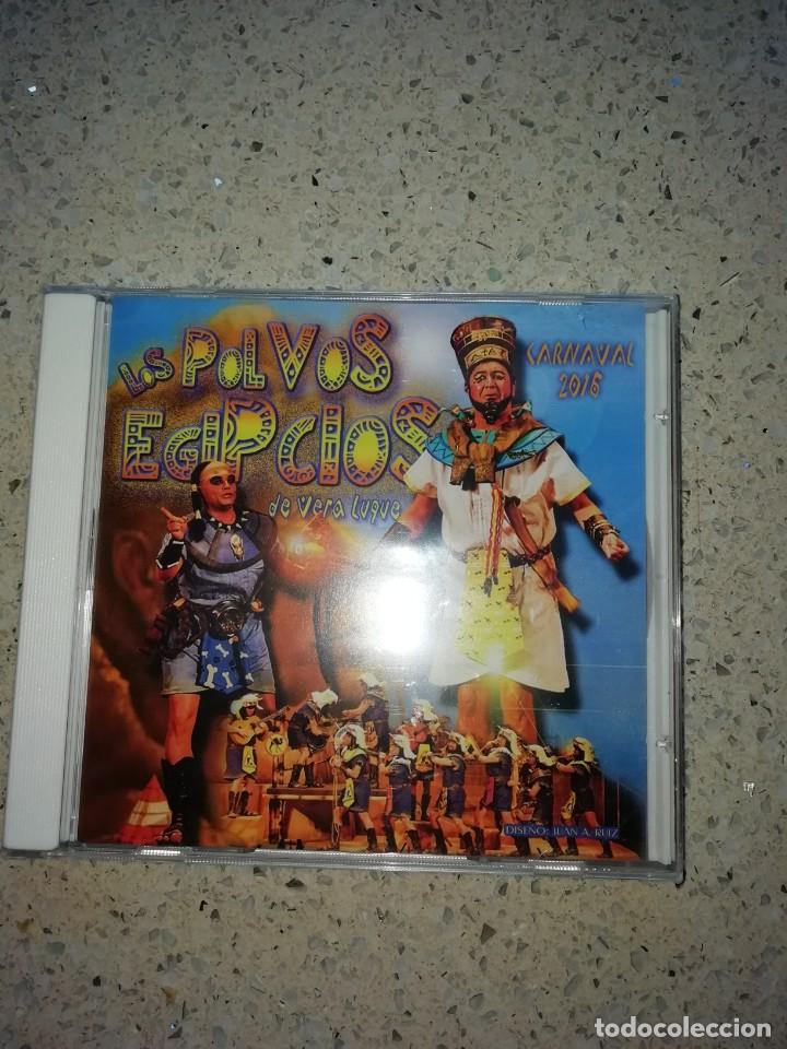 CDs de M&uacute;sica: Carnaval de C&aacute;diz CD chirigota los polvos egipcios nuevo con precinto vera Luque 2016