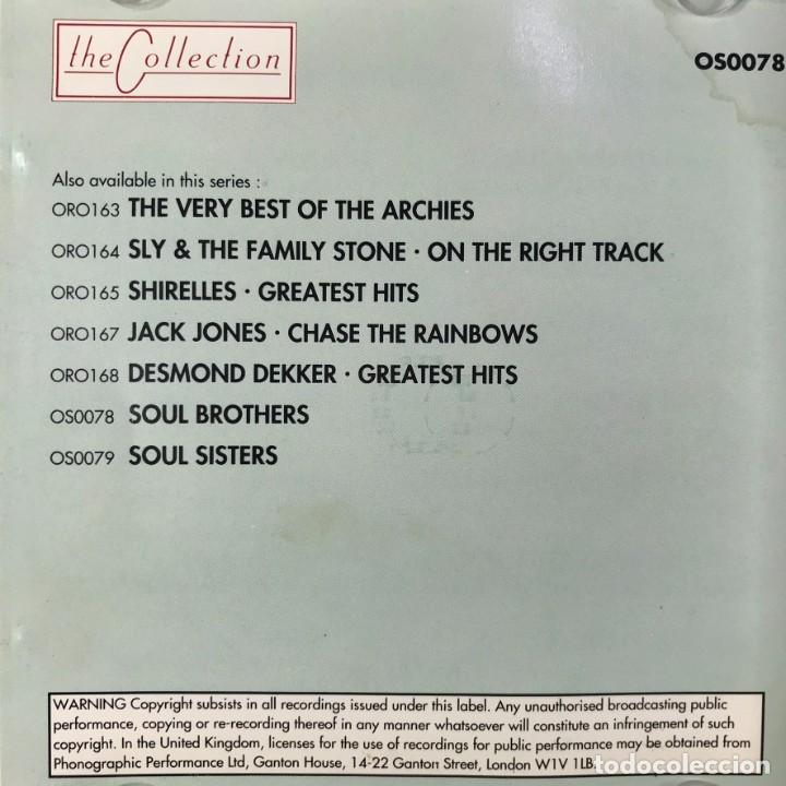 CDs de m&uacute;sica: Various &ndash; Soul Brothers - CD, Compilation - UK 1992 - Foto 2