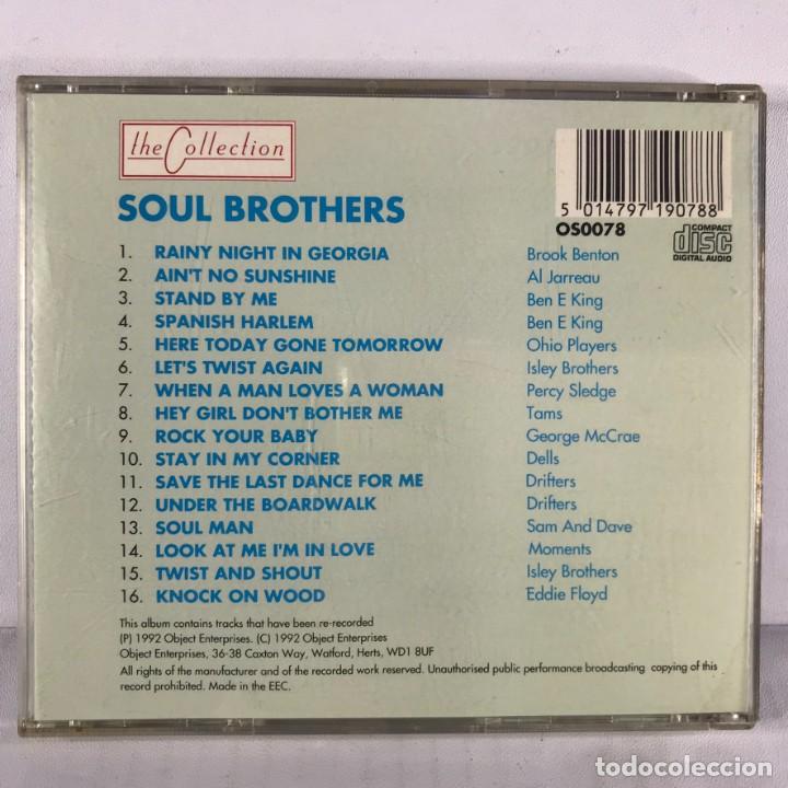 CDs de m&uacute;sica: Various &ndash; Soul Brothers - CD, Compilation - UK 1992 - Foto 4