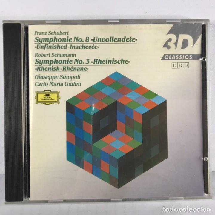 CDs de m&uacute;sica: Schubert, Schumann - Giuseppe Sinopoli / Carlo Maria Giulini - CD, Compilation - Foto 1