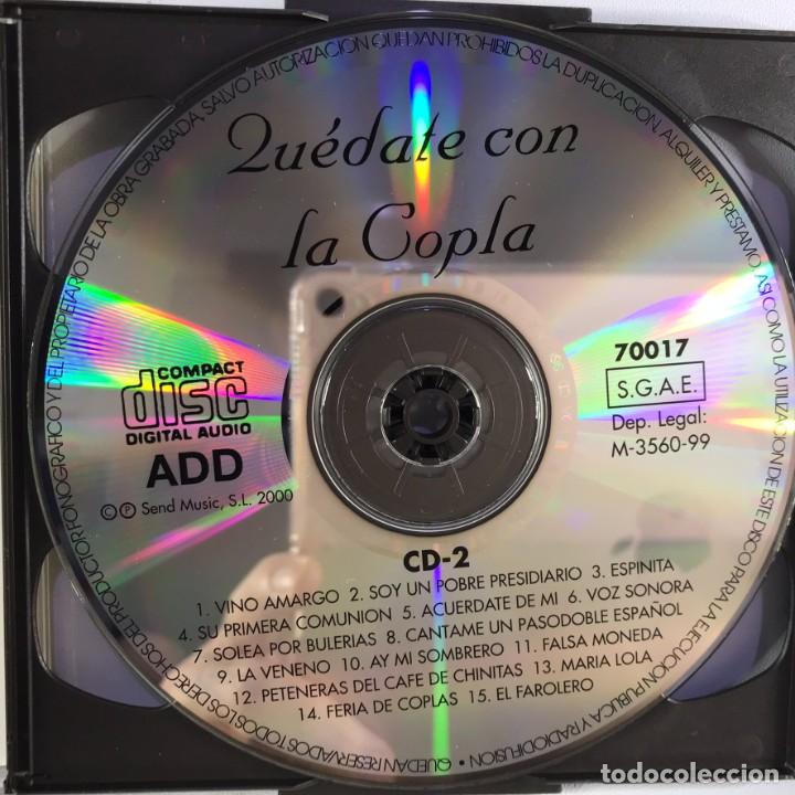 CDs de m&uacute;sica: Qu&eacute;date Con la Copla - 2 x CD Compilation - Foto 4
