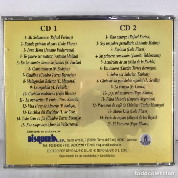 CDs de m&uacute;sica: Qu&eacute;date Con la Copla - 2 x CD Compilation - Foto 5
