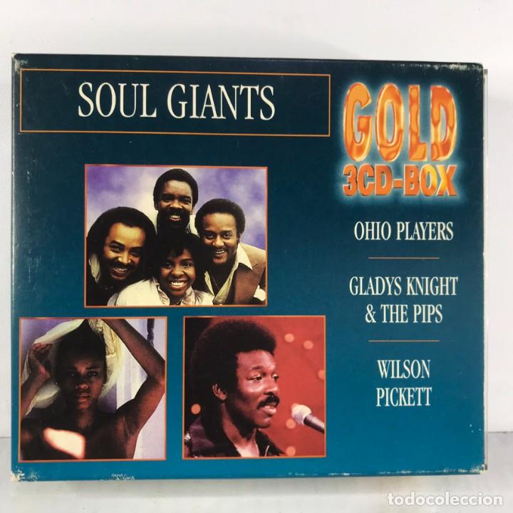 CDs de m&uacute;sica: Various &ndash; Soul Giants - 3 x CD, Compilation Box Set - Foto 1