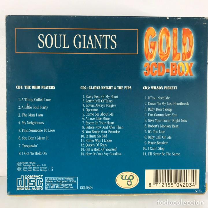 CDs de m&uacute;sica: Various &ndash; Soul Giants - 3 x CD, Compilation Box Set - Foto 3