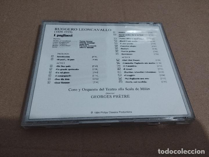 CDs de m&uacute;sica: I PAGLIACCI (RUGGERO LEONCAVALLO) CD - Foto 3