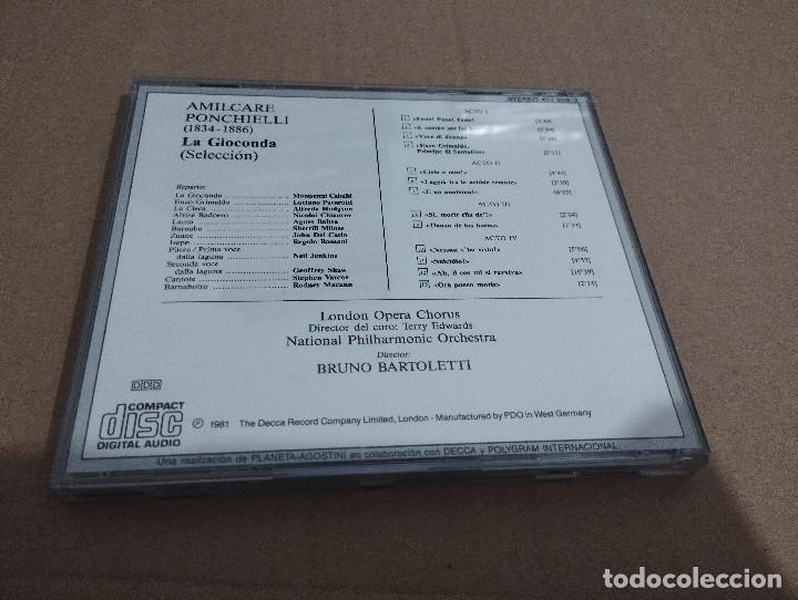 CDs de m&uacute;sica: LA GIOCONDA (AMILCARE PONCHIELLI) CD - Foto 3