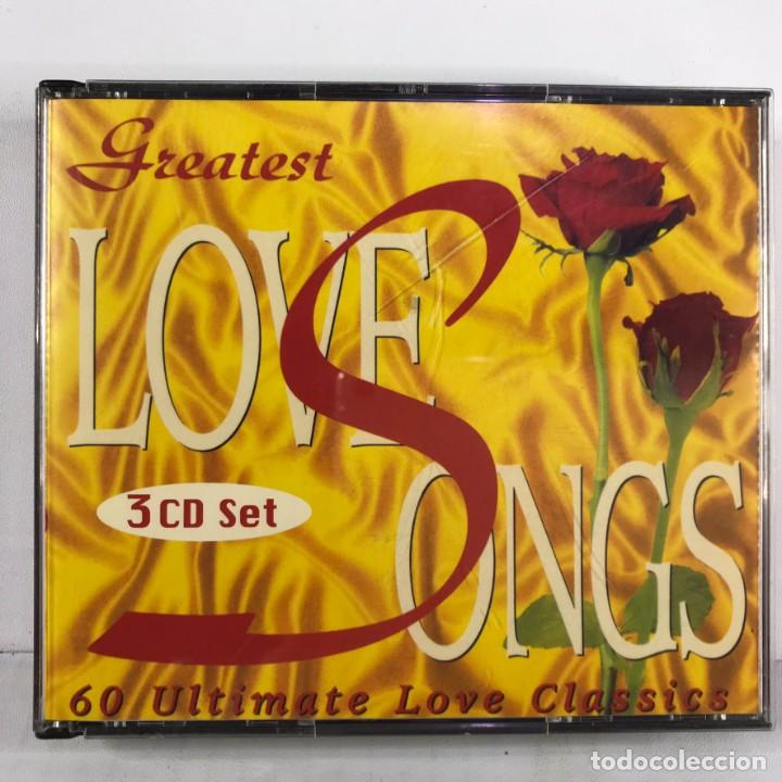 CDs de m&uacute;sica: Greatest Love Songs - 3xCD COMPILATION BOX - Foto 1