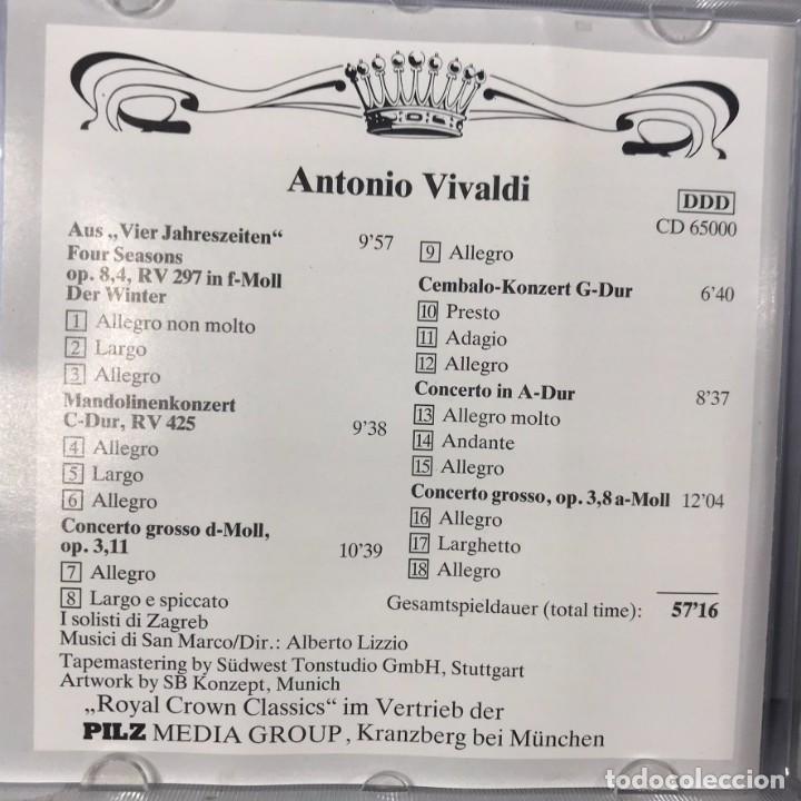 CDs de m&uacute;sica: Royal Crown Classics - Vivaldi &ndash; Die Sch&ouml;nsten Konzerte - CD, Compilation - Foto 2