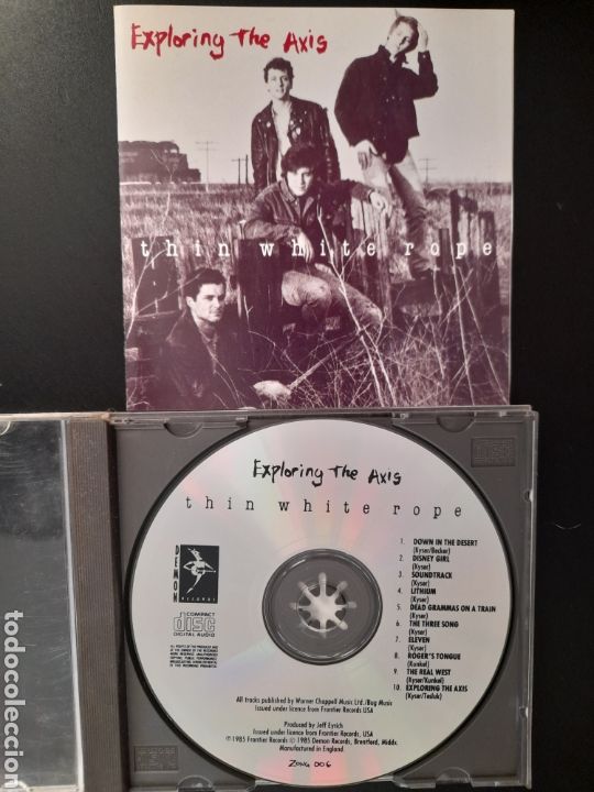 CDs de m&uacute;sica: THIN WHITE ROPE, EXPLORING THE AXIS. - Foto 1