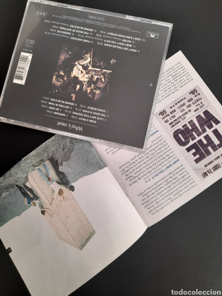 CDs de m&uacute;sica: THE WHO WHOS NEXT 16 TEMAS - Foto 3
