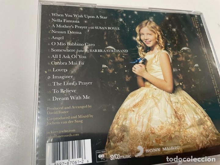 CDs de m&uacute;sica: CD JACKIE EVANCHO DREAM WITH ME - Foto 3