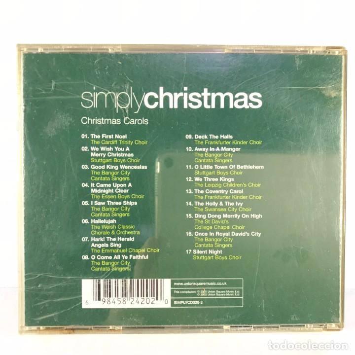 CDs de m&uacute;sica: Various ● Simply Christmas ● CD, Compilation - Foto 3