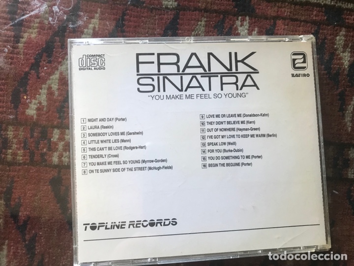 CDs de m&uacute;sica: Frank Sinatra. You make me feel so young - Foto 2