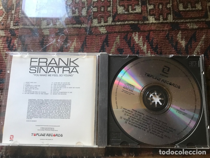 CDs de m&uacute;sica: Frank Sinatra. You make me feel so young - Foto 3