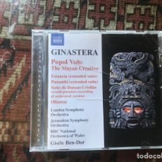 CD de Música: ALBERTO GINASTERA. POPOL VUH: THE MAYAL CREATION. NAXOS. MUY DIFÍCIL. Lote 360298365