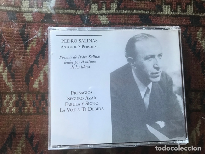 CDs de m&uacute;sica: Pedro Salinas. Antolog&iacute;a personal. Visor libros - Foto 2