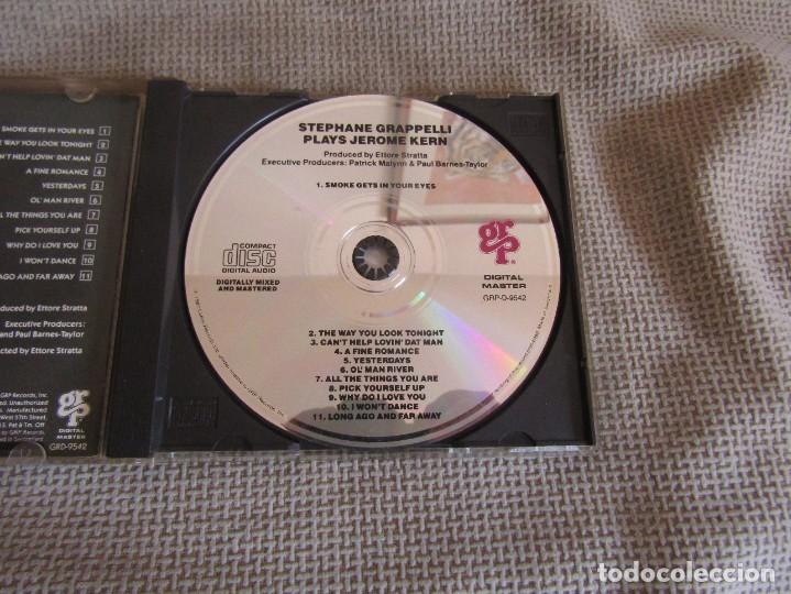 CDs de m&uacute;sica: Stephane Grappelli Plays Jerome Kern - Cd - 1987 - Foto 4