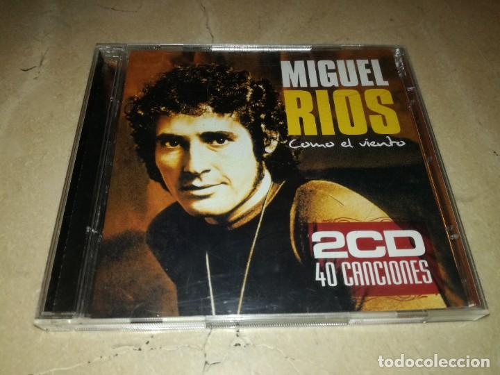 CDs de M&uacute;sica: MIGUEL RIOS-COMO EL VIENTO-40 CANCIONES-DOBLE CD
