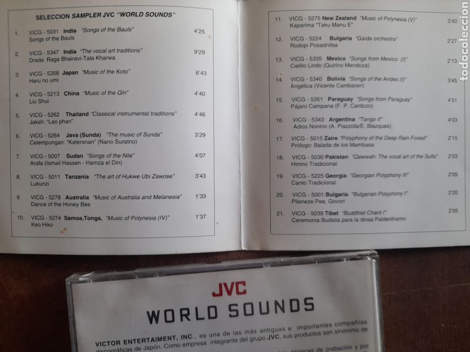 CDs de m&uacute;sica: WORLD SOUNDS JVC - Foto 2