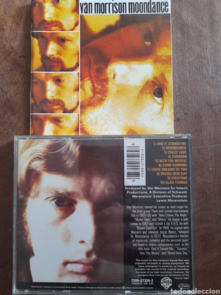 CDs de m&uacute;sica: VAN MORRISON MOONDANCE - Foto 1