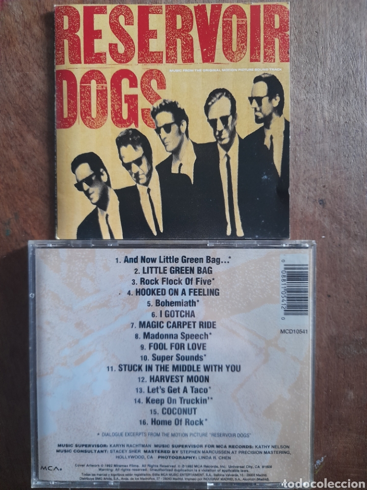 CDs de m&uacute;sica: RESERVOIR DOGS - Foto 1