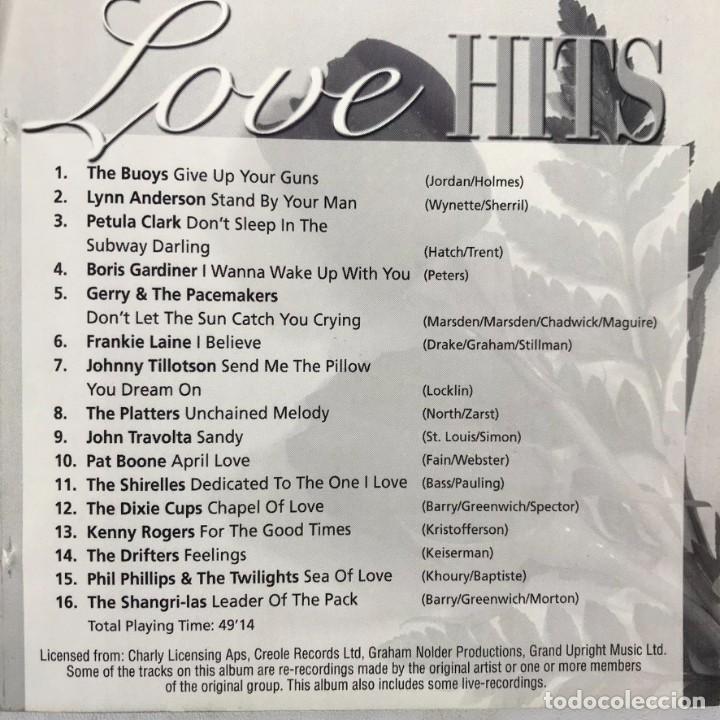 CDs de m&uacute;sica: Various &ndash; Love Hits - CD, Compilation - UK 2002 - Foto 2