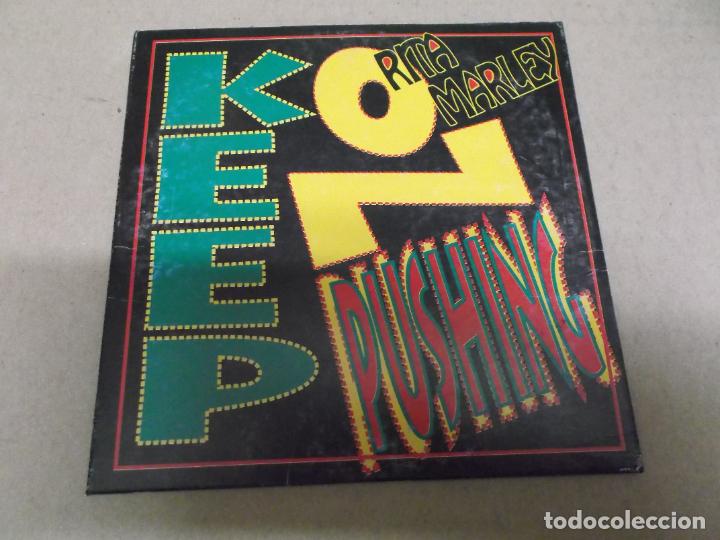CDs de m&uacute;sica: RITA MARLEY (CD) KEEP ON PUSHING (2 TRACKS) A&Ntilde;O &ndash; 1993 - Foto 1
