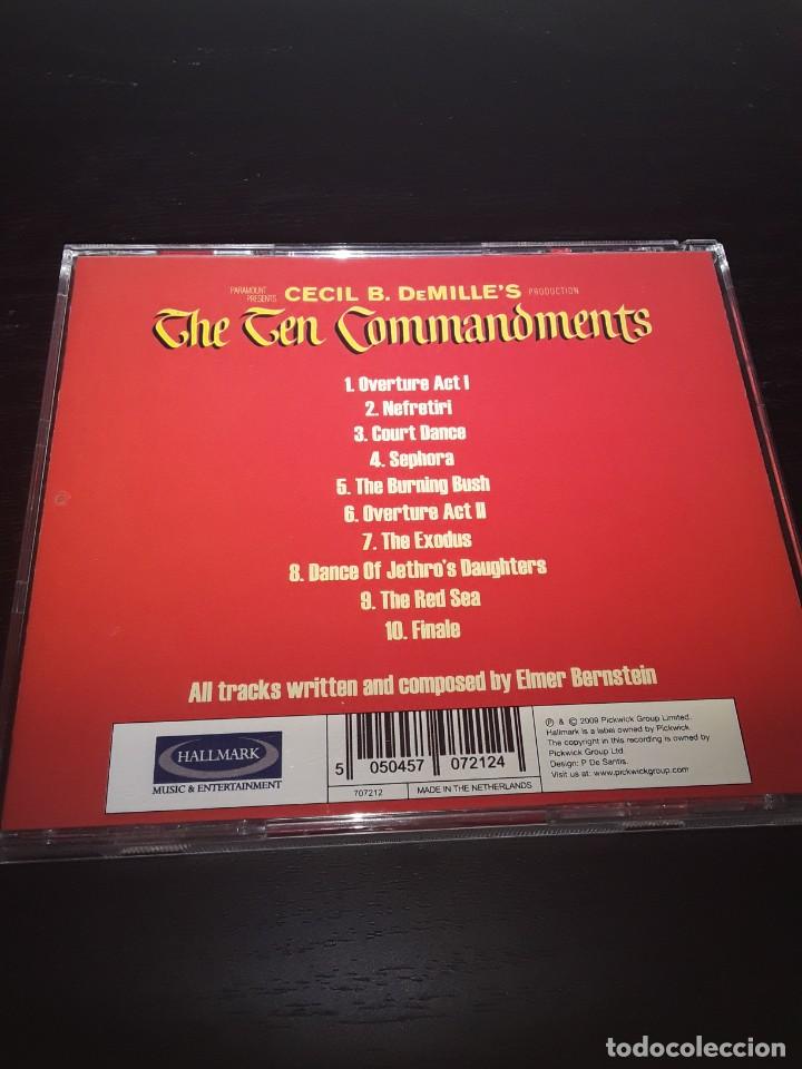 CDs de m&uacute;sica: Elmer Bernstein &lrm;&ndash; The Ten Commandments - CD - Foto 3