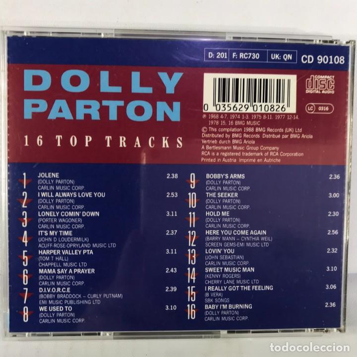 CDs de m&uacute;sica: Dolly Parton &ndash; 16 Top Tracks - CD, Compilation - UK - Foto 4