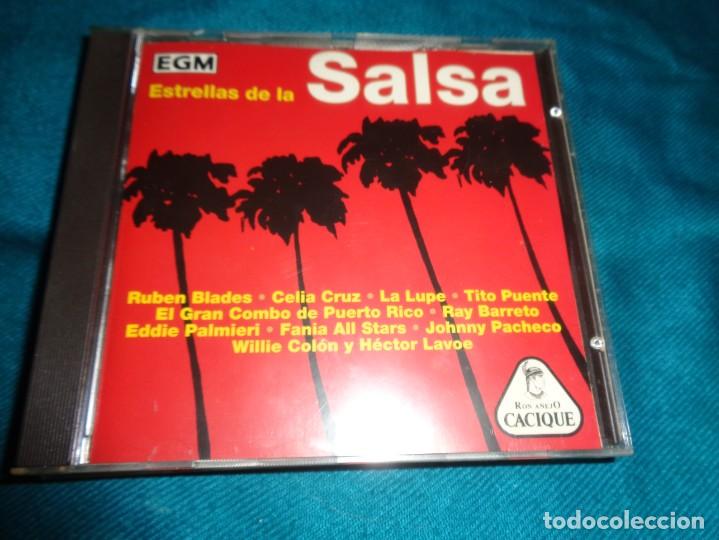 CDs de m&uacute;sica: ESTRELLAS DE LA SALSA. RON A&Ntilde;EJO CACIQUE. CD(#) - Foto 1