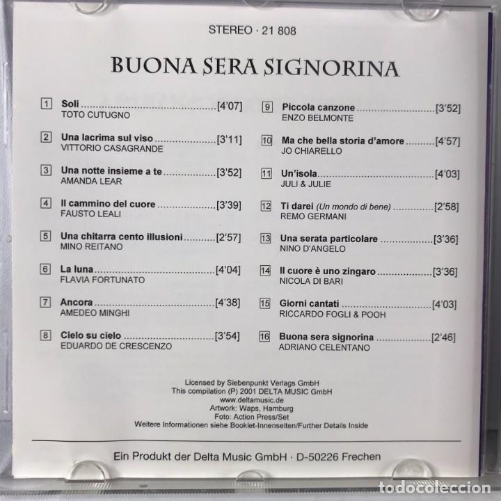 CDs de m&uacute;sica: Various Buona Sera Signorina (CD) - Foto 2