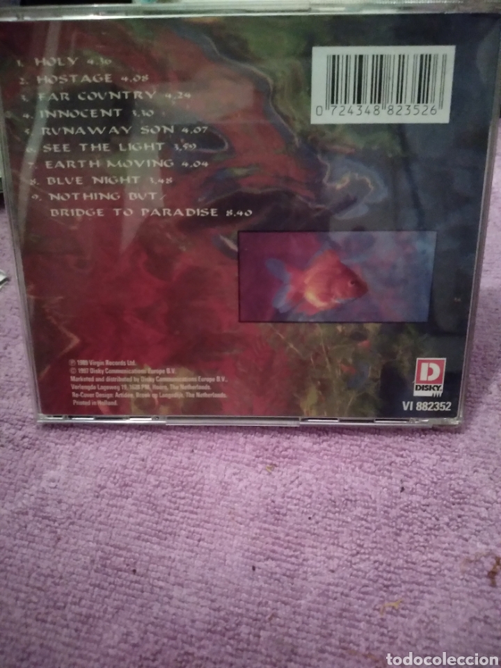CDs de m&uacute;sica: MIKE OLFIELD-EARTH MOVING-CD- - Foto 2