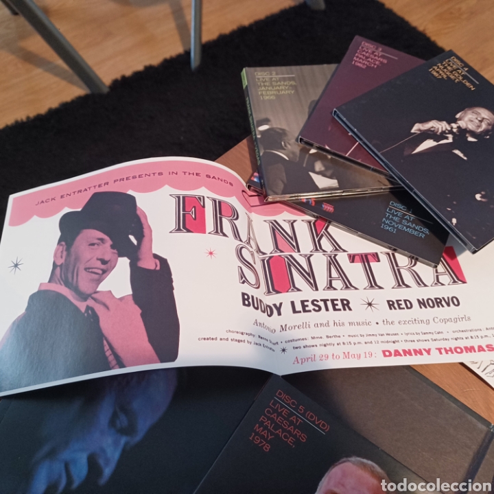 CDs de m&uacute;sica: Pack Sinatra Vegas 4 cd + 1 DVD y libro - Foto 7