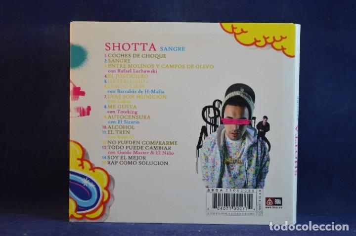 CDs de m&uacute;sica: SHOTTA - SANGRE - CD - Foto 2