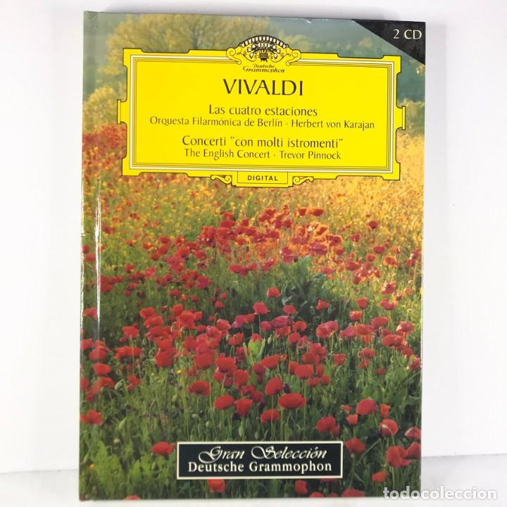 CDs de M&uacute;sica: &rdquo;Gran Selecci&oacute;n Deutsche Grammophon&rdquo; - Vol. 1 Vivaldi - 2 x CD, Compilation, Digibook