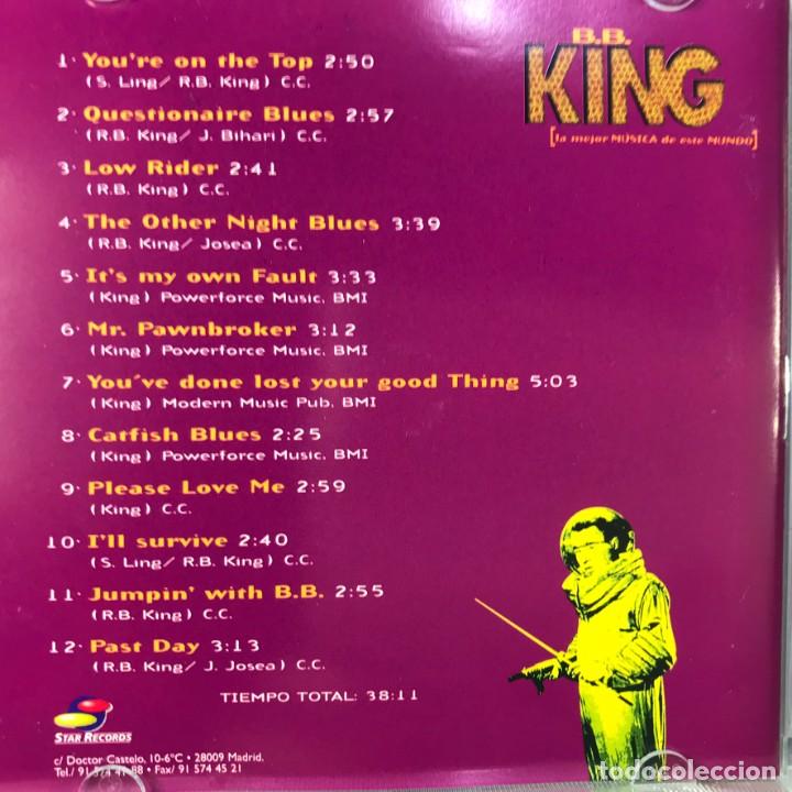 CDs de m&uacute;sica: B.B. King &ndash; 12 Grandes &Eacute;xitos En Versi&oacute;n Original - CD, Compilation - SPAIN 1998 - Foto 2