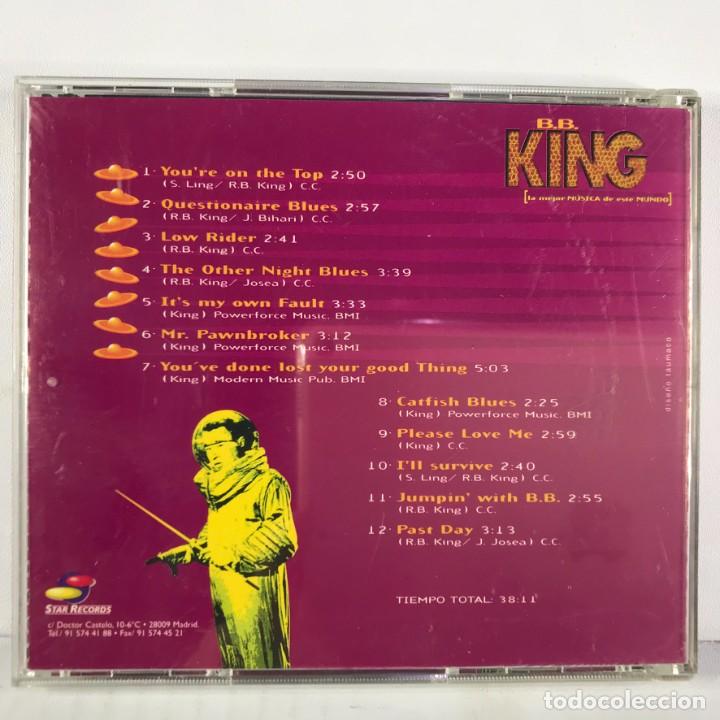 CDs de m&uacute;sica: B.B. King &ndash; 12 Grandes &Eacute;xitos En Versi&oacute;n Original - CD, Compilation - SPAIN 1998 - Foto 4