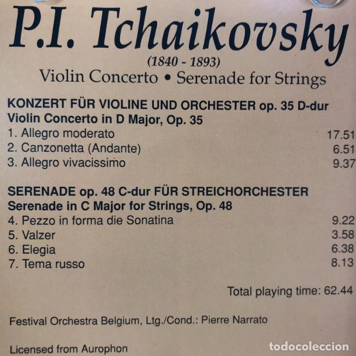 CDs de m&uacute;sica: Tchaikovsky &ndash; Violin Concerto &middot; Serenade For Strings - CD, Compilation - Netherlands - Foto 2