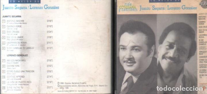 CD de M&uacute;sica: VIDA COTIDIANA Y CANCIONES. SEGARRA, JUANITO. / GONZALEZ, LORENZO. CD-CLASICA-2140