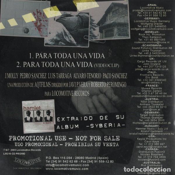 CDs de m&uacute;sica: Hamlet &ndash; Para Toda Una Vida - Foto 2