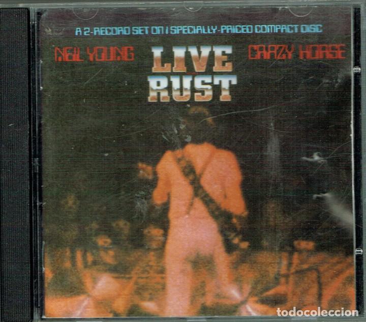 CDs de m&uacute;sica: NEIL YOUNG AND CRAZY HORSE LIVE RUST CD - Foto 1