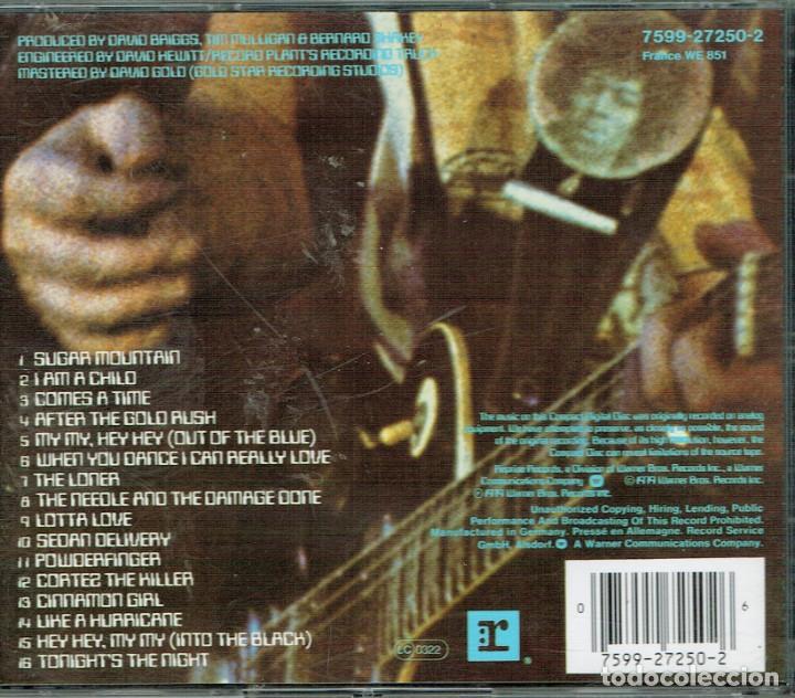 CDs de m&uacute;sica: NEIL YOUNG AND CRAZY HORSE LIVE RUST CD - Foto 2
