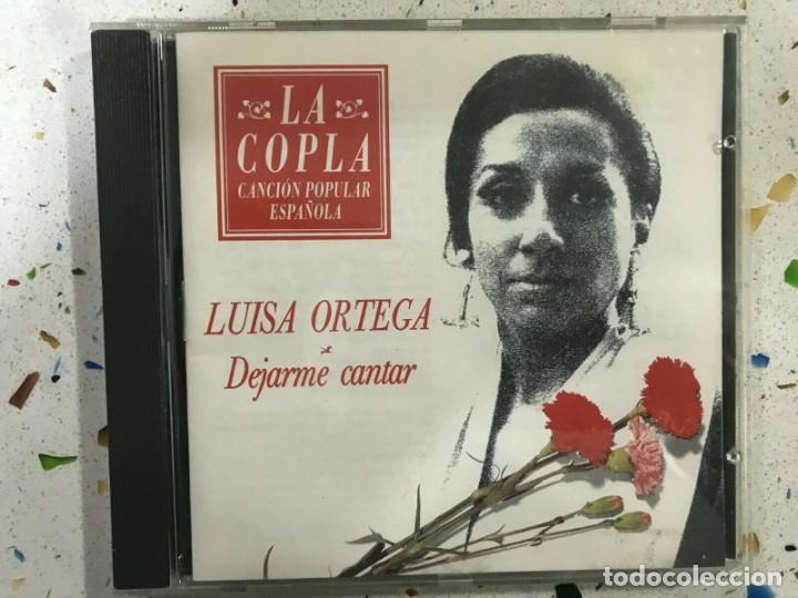 CDs de m&uacute;sica: LUISA ORTEGA CD DEJAME CANTAR - Foto 1
