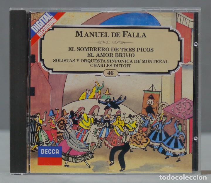 CDs de m&uacute;sica: CD. FALLA. DUTOIT. 46 - Foto 1
