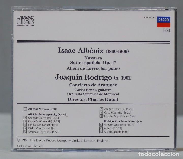 CDs de m&uacute;sica: CD. ALBENIZ. RODRIGO. 48 - Foto 2