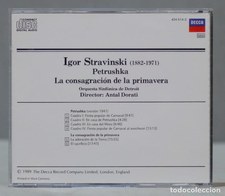 CDs de m&uacute;sica: CD. STRAVINSKI. 59 - Foto 2