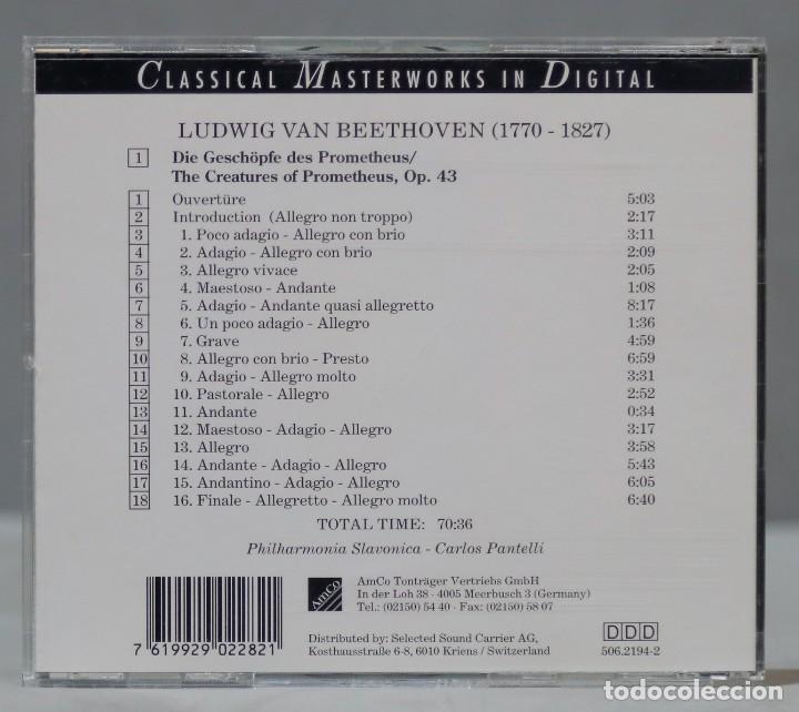 CDs de m&uacute;sica: CD. Ludwig van Beethoven. OP. 43. PANTELLI - Foto 2
